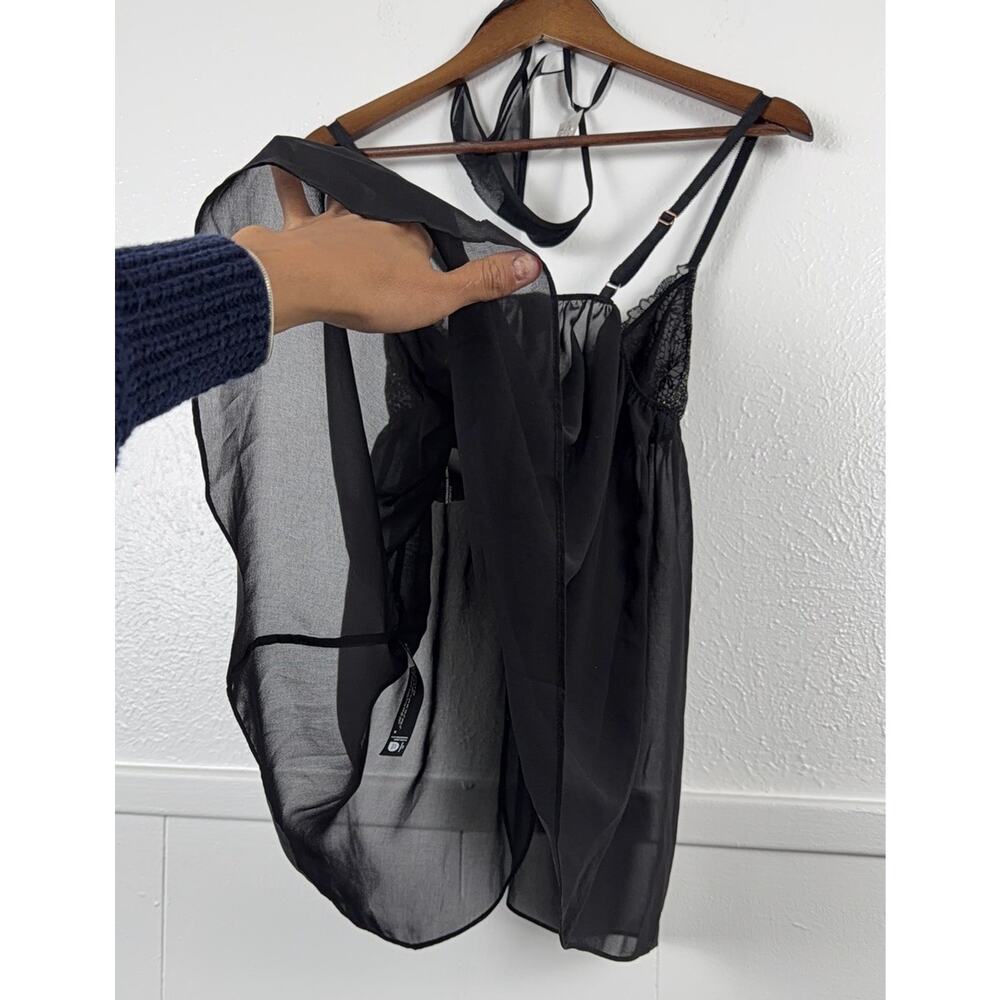 NWT I.N.C International Concepts Babydoll Chemise Thong Set XS - Picture 7 of 8